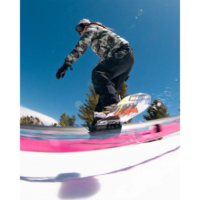 Jones Women's Rally Cat Snowboard + Women's Bindings Package