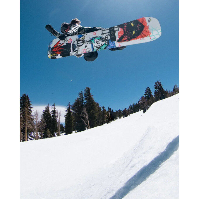 Jones Women's Rally Cat Snowboard + Women's Bindings Package