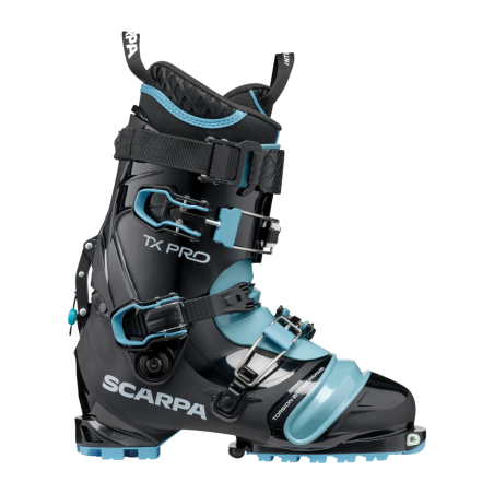 Botas de esquí telemark Scarpa TX PRO WMN BLACK POLAR BLUE
