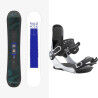 Pack snowboard Salomon PULSE + fix : Taille des skis - 158W