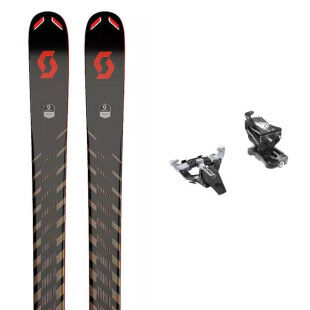 Scott SUPERGUIDE 88 B touring ski pack + bindings : Colour - Black, Ski size - 168