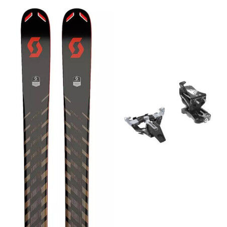 Skitourenset Scott SUPERGUIDE 88 B + Bindung : Farbe - Schwarz, Größe der Skier - 168