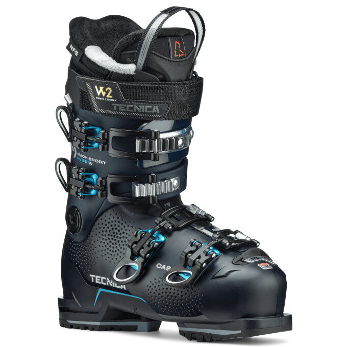 Botines de esquí Tecnica Mach Sport HV 85 W: comodidad para mujeres con pies anchos