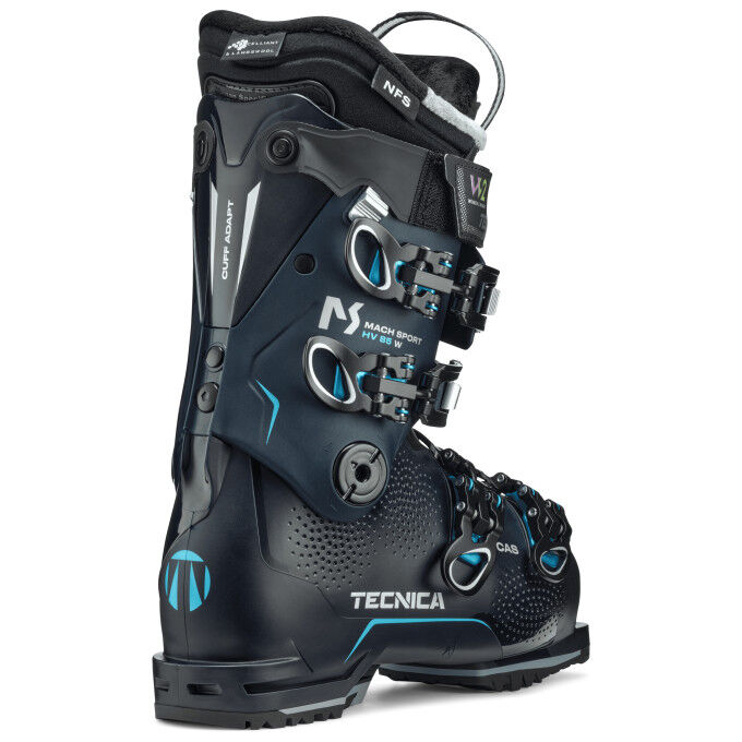 Botines de esquí Tecnica Mach Sport HV 85 W: comodidad para mujeres con pies anchos