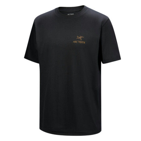 ARC’TERYX Kragg SL Bird Word Men's T-shirt - 24K BLACK