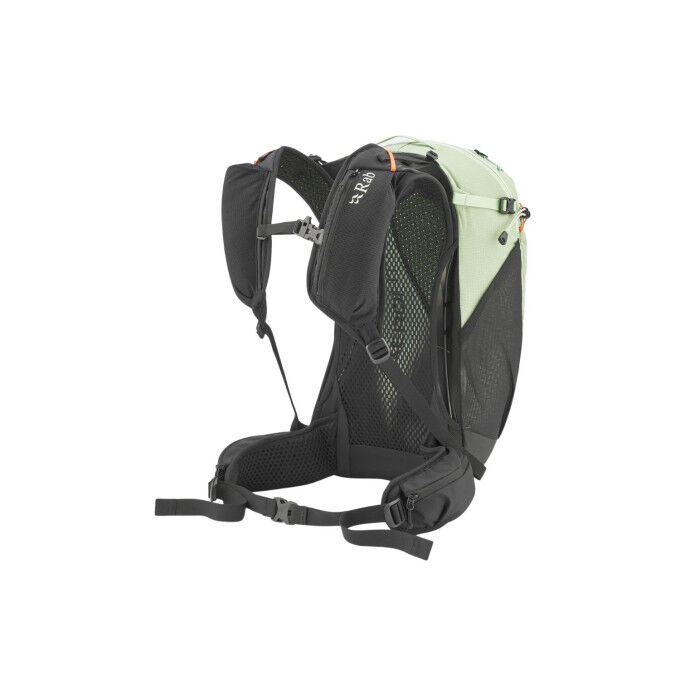 Rab Airox 22ND Fig Green/Black: lightweight, ventilated backpack for women