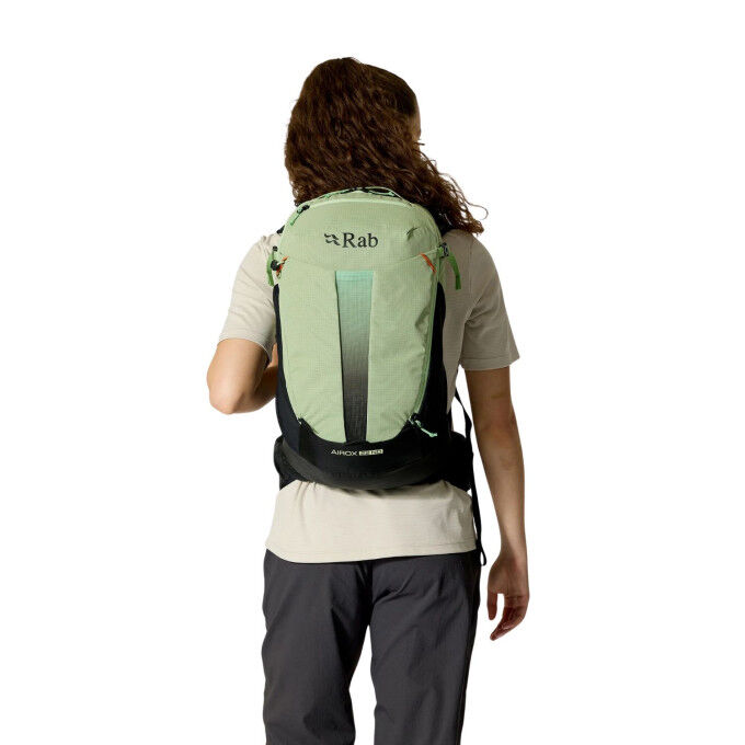 Rab Airox 22ND Fig Green/Black: lightweight, ventilated backpack for women