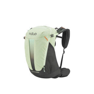 Rab Airox 22ND Fig Green/Black : sac à dos léger et ventilé pour femmes