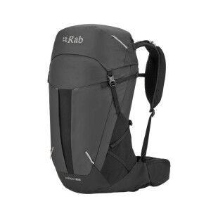 Rab Airox 30 Black: comfort and technical features for your hikes