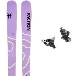 Set da sci Faction AGENT 1 Purple + attacchi : Colore - Viola, Dimensioni dello sci - 162