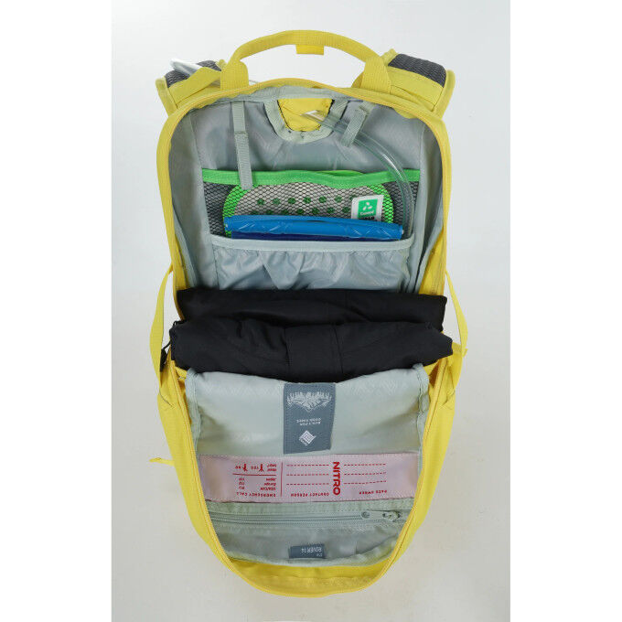 Mochila Nitro ROVER 14 Raven para snowboard y esquí