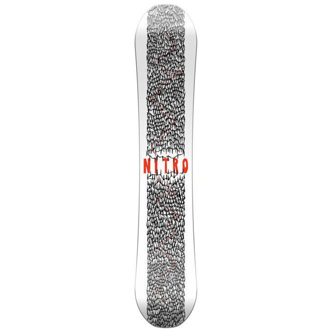 Tabla de snowboard Nitro T1 X FFF: tabla de freestyle para hombre con rendimiento en park