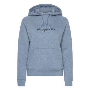 Sudadera con capucha para mujer HELLY HANSEN F2F - BLUE FOG MELANGE