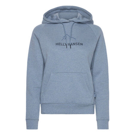 Sweat à capuche Femme HELLY HANSEN F2F - BLUE FOG MELANGE