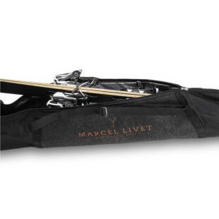 Marcel Livet ski bag - Black: optimized protection and transport
