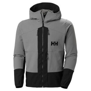 Giacca da sci softshell da uomo HELLY HANSEN ODIN BC - CONCRETE