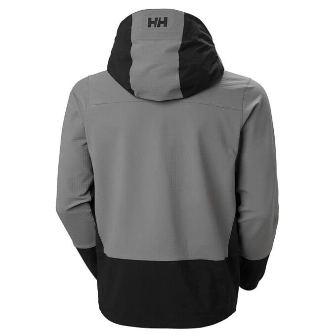 Giacca da sci softshell da uomo HELLY HANSEN ODIN BC - CONCRETE