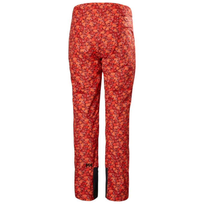 Damen-Skihose HELLY HANSEN Legendary – RED FLOWER AOP SMALL