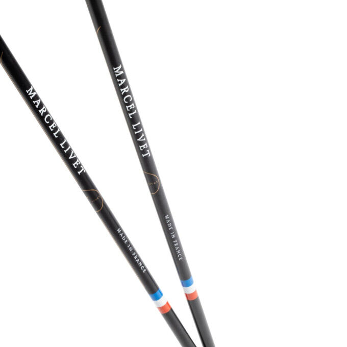 Bastoncini da sci Marcel Livet 130 cm - Leggerezza e precisione sulla neve