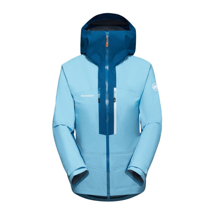 Veste Hardshell Imperméable Coupe-vent Mammut Taiss HS Pour Femme - Capuche Réglable, Légère, Pour Montagne