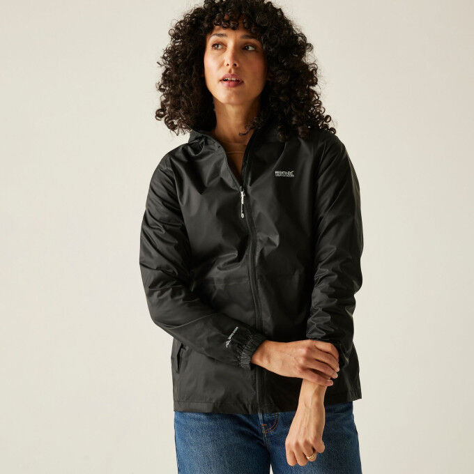 Chaqueta impermeable Regatta Pack-It III para mujer | Ligera y transpirable