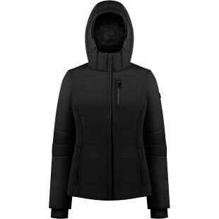 Emma Women's Poivre Blanc Ski Jacket - Black: comfort and style on the slopes