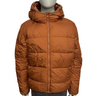 Sun Valley Galera Men's Brick: warm and versatile hooded down jacket