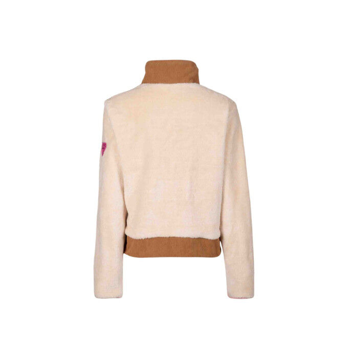 Giacca in pile da donna Degre7 Yerba - Beige: calore e stile per l'inverno