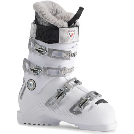 Botas de esquí Rossignol PURE 80 para mujer: comodidad y flexibilidad ajustable