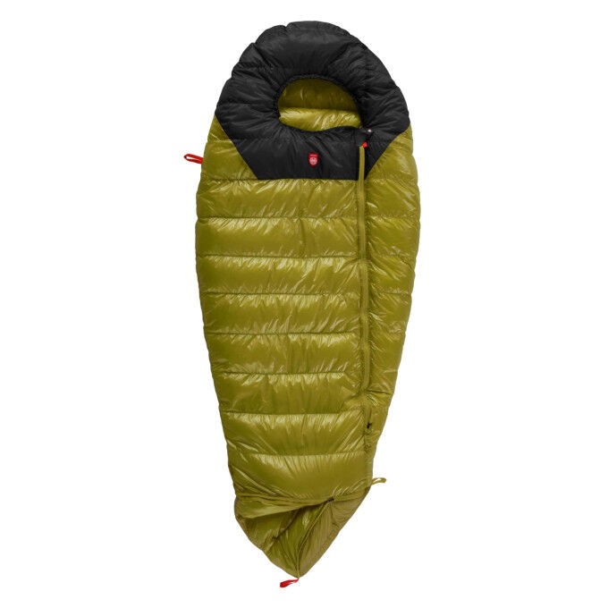 Sacco a pelo Quest Bear Olive/Black per bambini – Piumino regolabile certificato RDS