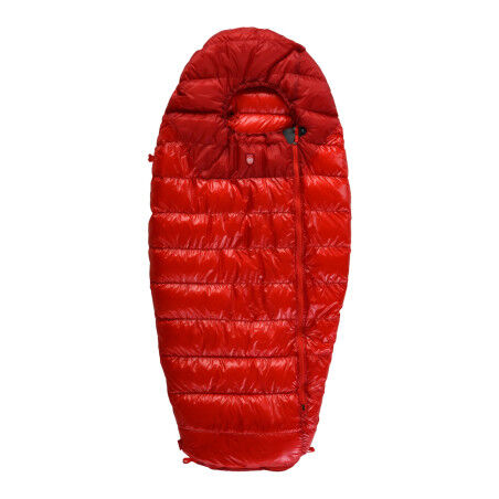 Saco de dormir infantil Pajak QUEST WOLF rojo | Saco de dormir ajustable con plumón RDS