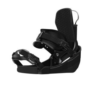 Clew Independence Black Snowboard Bindings – Step-In All-Mountain