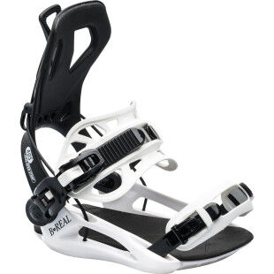 Fijación para tabla de snowboard GNU B-REAL: fácil de poner y cómoda