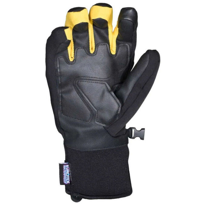 Herrenhandschuhe LHOTSE Baki – Schwarz/Gelb