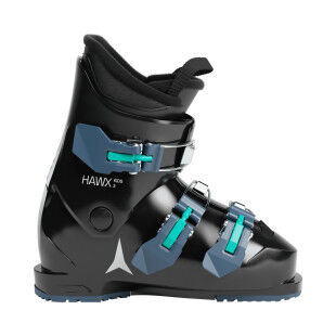Atomic Hawx Kids 3 Black/Teal : chaussures de ski alpin junior flex moyen