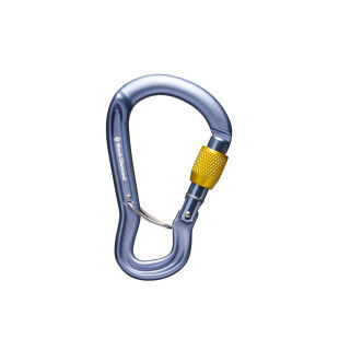 Black Diamond Gridlock screw-lock carabiner: optimal safety for belaying