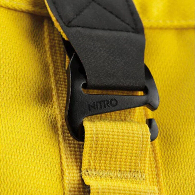 Nitro Scrambler 28 L Cyber Yellow: la mochila urbana que no pasa desapercibida