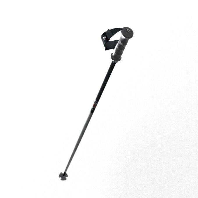 Fischer OneWay GT18 Flame Bâtons de ski en aluminium 125 cm