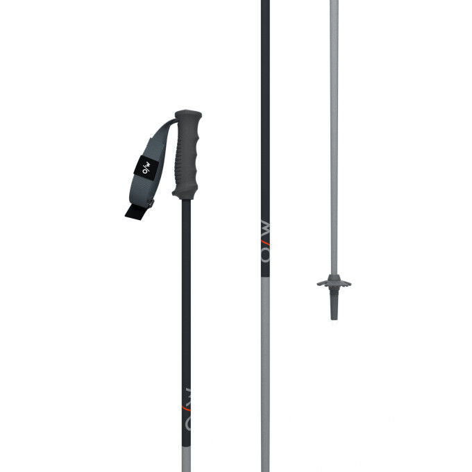 FISCHER Btons de ski de fond OneWay Diamond 3 130 cm Flame-Vapor White - Sport FISCHER Btons de ski de fond OneWay Diamond 3 130 cm Flame-Vapor White - Sport