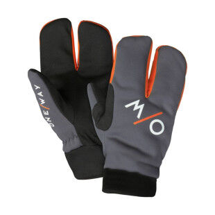 Guantes unisex de tres dedos FISCHER XC LOBSTER - GR/FL