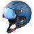 Casque de ski CAIRN MAVERICK VISOR EVOLIGHT NXT - MAT METALLIC BLUE