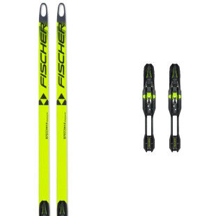 Pack de esquís Fischer SPEEDMAX 80 SKATE PLUS 610 STIFF + fijaciones : Talla de esquí - 186
