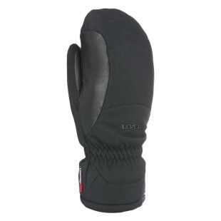LEVEL Flames Mittens - Black