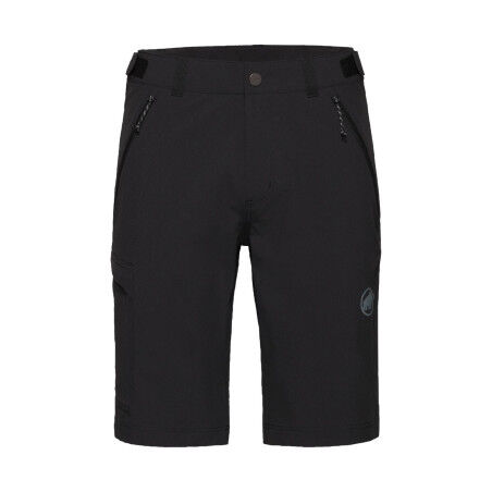 Mammut Runbold IV Men's Black: lightweight, stretchy hiking shorts