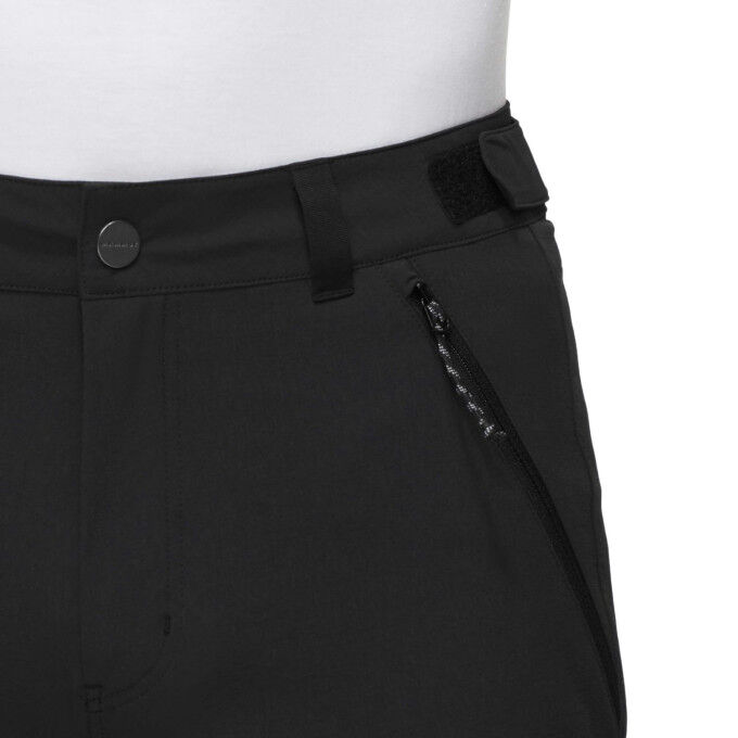 Mammut Runbold IV Men's Black: lightweight, stretchy hiking shorts