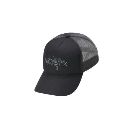 ARC’TERYX Bird Word trucker cap - BLACK / CLOUD