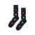 Happy Socks Heart Sock Black: love and style at your feet