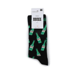 Happy Socks Beer - Black: colorful and comfortable socks