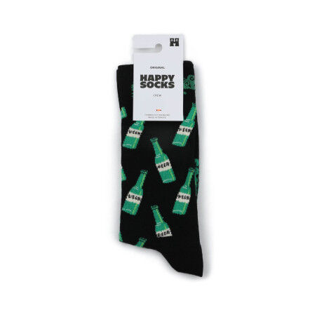 Happy Socks Beer - Black: colorful and comfortable socks