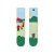 Happy Socks BBQ Socks - Light Green: a fun summer accessory